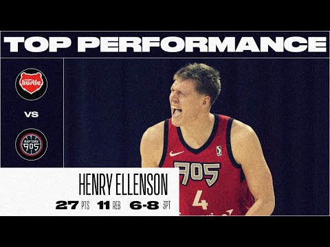 Henry Ellenson (27 PTS) Drills Game-Winning Shot In Raptors 905 Win Over Memphis Hustle