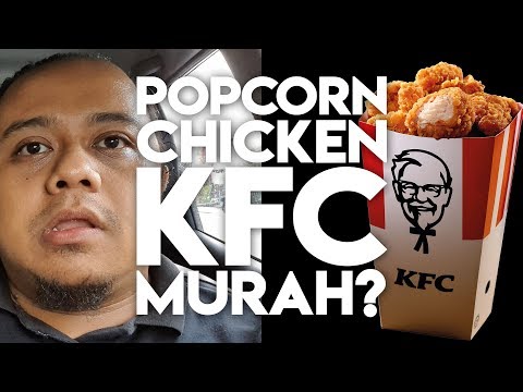 #ZHAFBITE - 4 : POPCORN CHICKEN KFC MURAH?