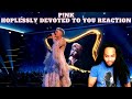 P!nk Hoplessly Devoted To You Reaction