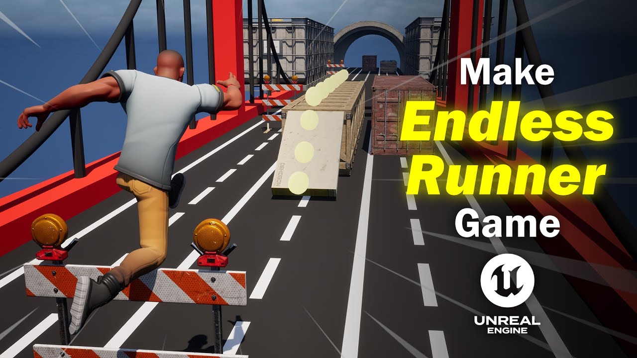 Make Endless Runner Complete Game Unreal Engine 5 | Beginners Course