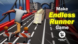 Make Endless Runner Complete Game Unreal Engine 5 | Beginners Course