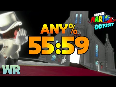 [WR] Super Mario Odyssey Speedrun 55:59.933 [Switch1]