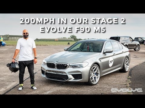Hitting 200MPH in our Stage 2 F90 M5 at VMAX200