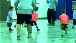 Ryder 5U basketball last baseketball game