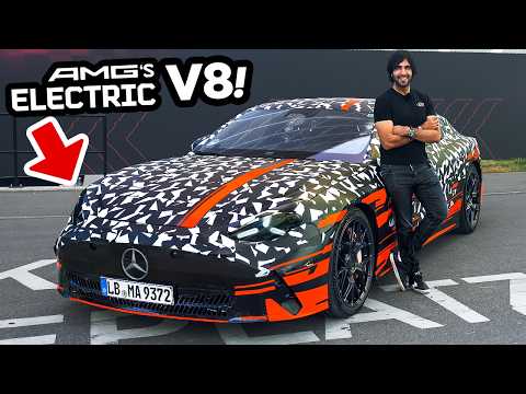 An EV with a V8 Mode?! The Sounds of AMG's "Electric V8" GT 4 Door!!