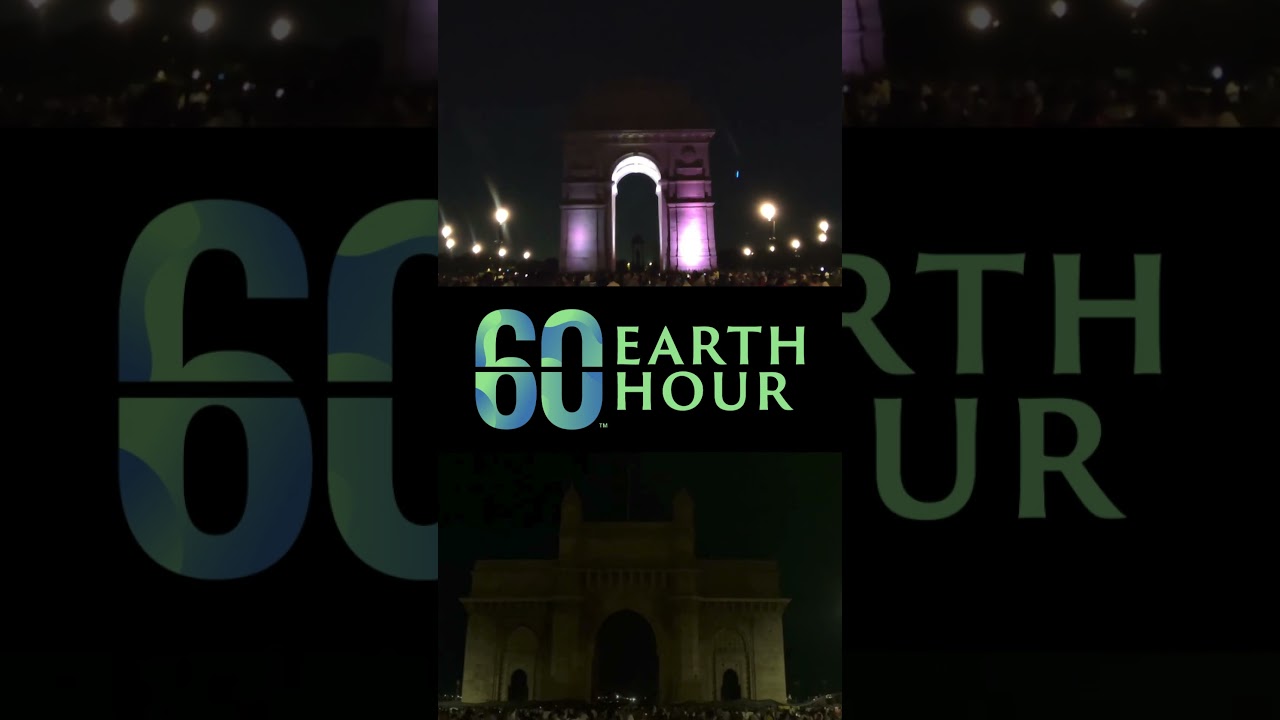 India Gate and Gateway of India go dark for Earth Hour