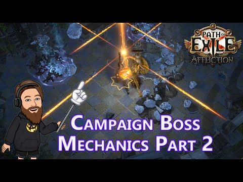 Explaining ALL Path of Exile Campaign Unique Boss Mechanics Part 2: Acts 6-10 - Path of Exile 3.23