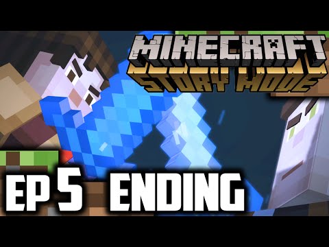 Minecraft Story Mode EPISODE 5 Ending - SO MANY PORTALS... - Minecraft Story Mode Ending Gameplay