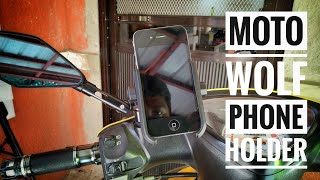 Motowolf Motorcycle Phone Holder | Mio | Shoutouts | Banggood | Phone Bracket