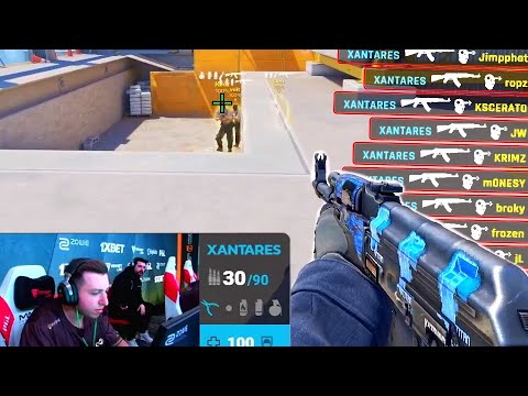 12 minutes of XANTARES CS2 DOMINATION!