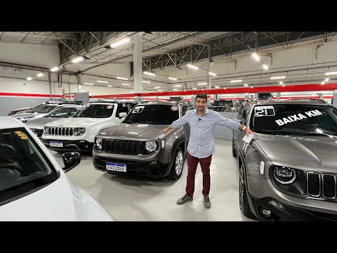 Jeep Ceasa Top Renegades 2021 OKM emplacado ofertas do Barone (11) 94149-4850