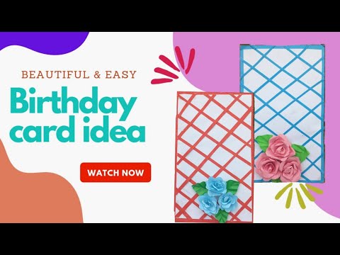 Birthday card / creative birthday card / Art attack by nabiha