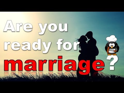 2nd YouTube video about are you ready to get married quiz