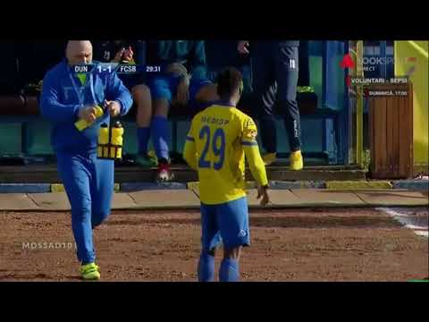 Dunarea Calarasi - FCSB 1-1 Mediop Ndiaye egaleaza in min 30!