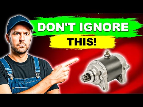9 Symptoms of a Bad Motorcycle Starter Motor (Fix It In 9 Minutes)