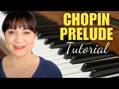 Chopin Prelude E minor Op. 28 #4 PIANO TUTORIAL