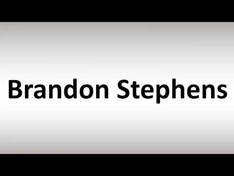 How to Pronounce Brandon Stephens
