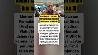 Download lagu Fahri Hamzah 9 Kali Keluar Negeri Cari Investor, Tapi Belum Ada Investasi Masuk ke RI mp3