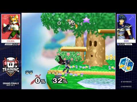 Training Mode Thursdays Online #1 Colbol (Fox) vs. Dom (Marth) Grand Finals
