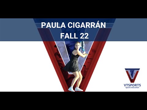 College Tennis Recruitment - Paula Cigarrán (Spain) - FALL 2022