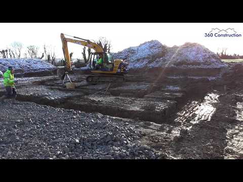 Strip Foundation - Excavation & Reinforcement