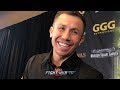 GENNADY GOLOVKIN'S FULL NEW YORK MEDIA ROUNDTABLE FOR STEVE ROLLS FIGHT