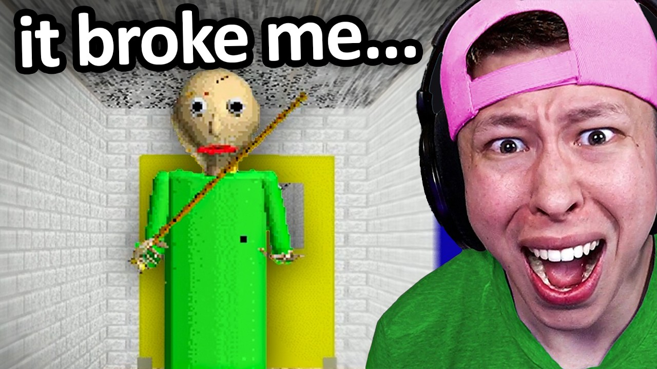 So I FINALLY Tried BALDI'S BASIC...