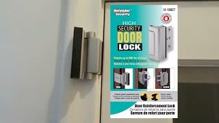 High Security Door Lock Installation