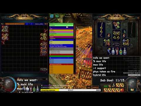 Episode 2: Attack Of The Chaos | i86 Elder Astral Plate Crafting For FlyingPurplePeople | Demi Live Video