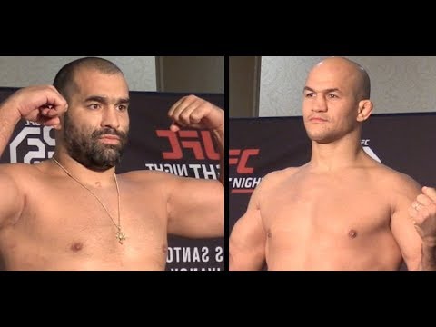 UFC Fight Night 133 Official Weigh-Ins: Junior dos Santos vs. Blagoy Ivanov