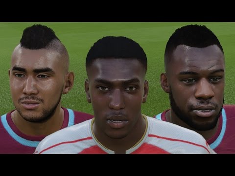 FIFA 16 Player Faces Update Ft. Iwobi and Antonio! (PC MOD)