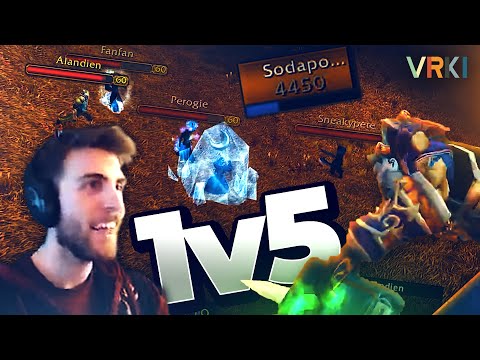 SODAPOPPIN SAVES ME IN A 1v5 (WPVP ft Ziqo, Xaryu, & Soda)