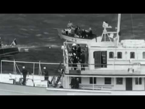 Grace Kelly arriving in Monaco