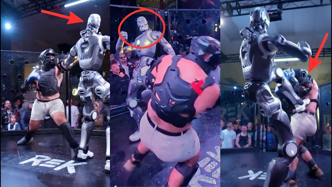 POR PRIMERA VEZ en LA HISTORIA UN SER HUMANO ha LUCHADO contra UN ROBOT SE ACERCA EL FIN?