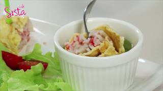 SistaCafe Channel : วิธีทำไข่ม้วนปูอัด