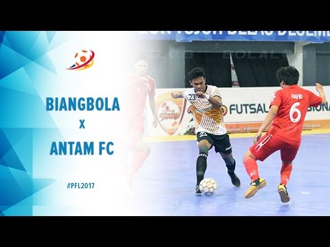 Biangbola (4) vs (4) Antam FC - Highlight Pro Futsal League 2017