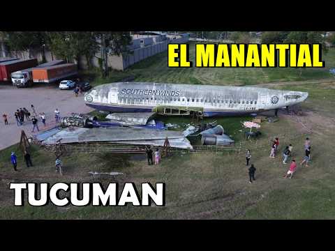 UN AVION ABANDONADO EN EL MANANTIAL | TUCUMAN | NORTE ARGENTINO