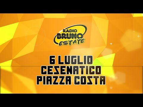 RADIO BRUNO ESTATE 2018 - promo Cesenatico