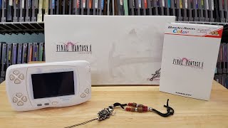 WonderSwan Color Final Fantasy II Special Edition Bundle - Unboxing & Review