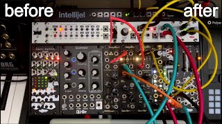 Video thumbnail for patch from scratch 01: mini modular w/ qubit scanned synthesis by warbasse