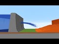Realistic Water Dam Breach VS Infinitely Flowing Lava