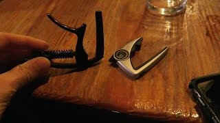 Video thumbnail for Checking out D'Addario NS Tri-Action Capo by J.P. Kallio