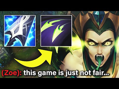 Cassiopeia but I have Muramana and I shred you in seconds