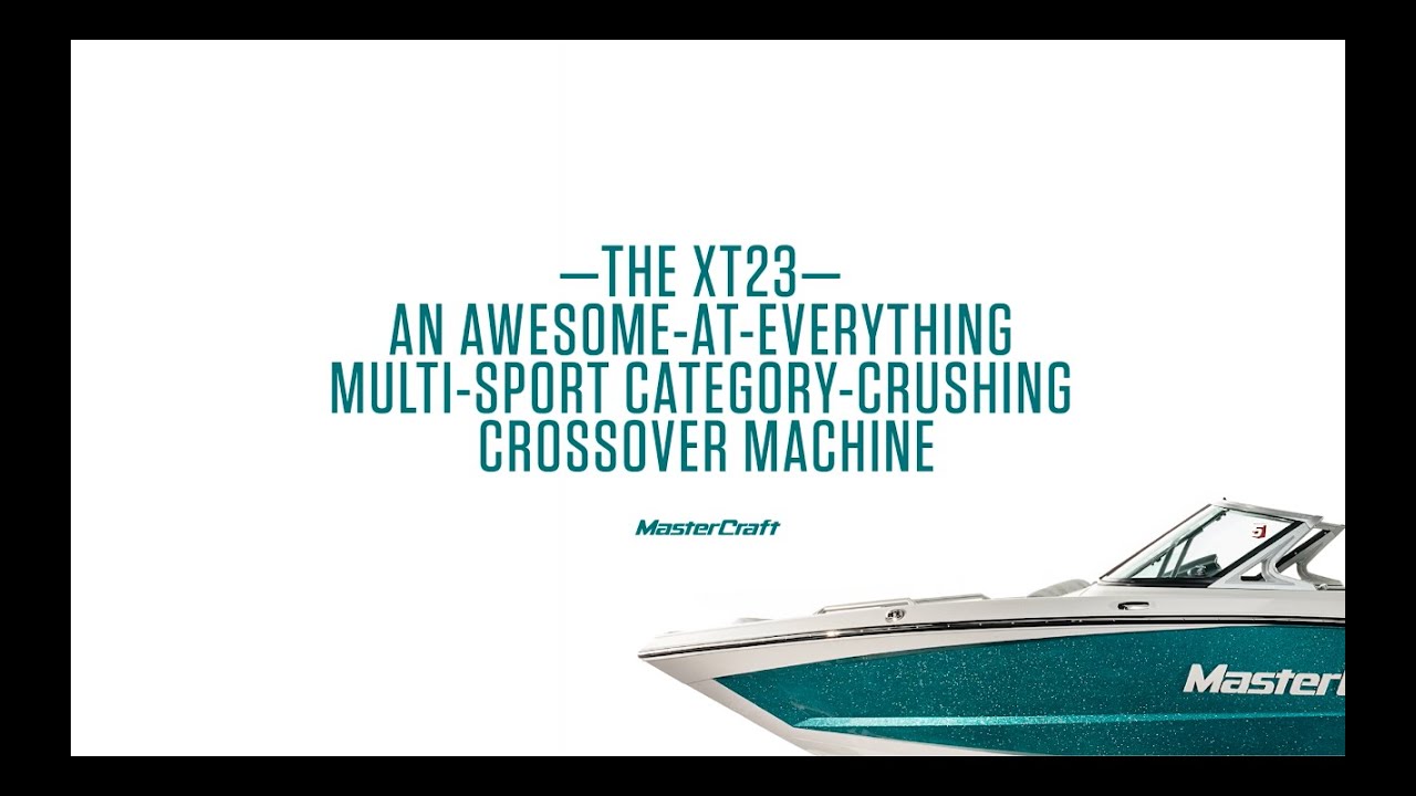 MasterCraft XT23 - Босс среди кроссоверов