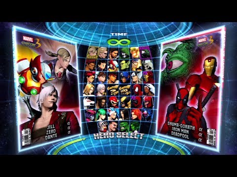 Marvel vs. Capcom 3: Fate of Two Worlds All Characters (Including DLC) [PS3]