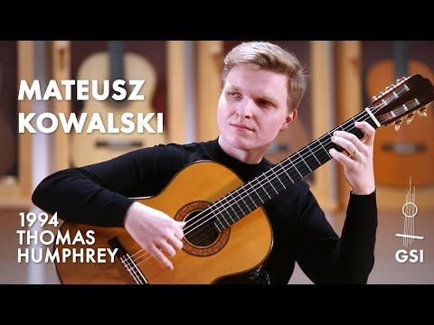 Piazzolla's "Primavera Porteña" played by Mateusz Kowalski on a 1994 Thomas Humphrey "Millennium"