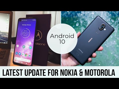 Android 10 Update Released for Nokia 7 Plus and Motorola One Vision