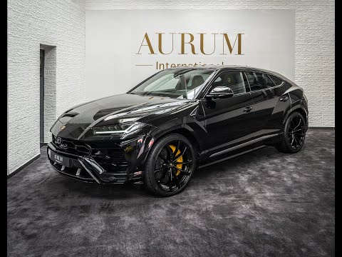 (2020) Lamborghini Urus Nero Helene Walkaround by AURUM International in 4K