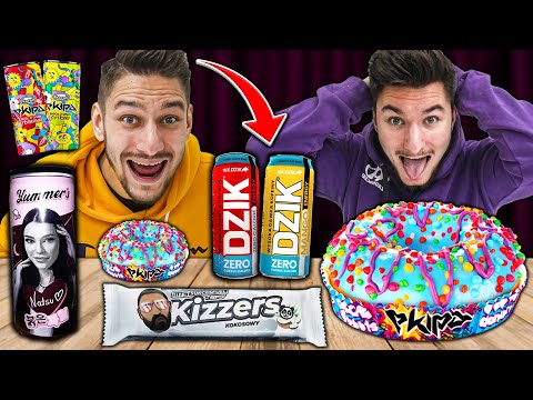 Testujemy JEDZENIE i PICIE od YouTuberów !😋