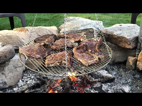 DIY Fire Pit Grilling Grate
